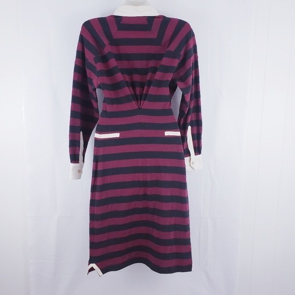 Isabel Marant “Grady” Striped Rugby Tunic Dress - Vint Sz 3 *As seen on RIHANNA* - Picture 5 of 10